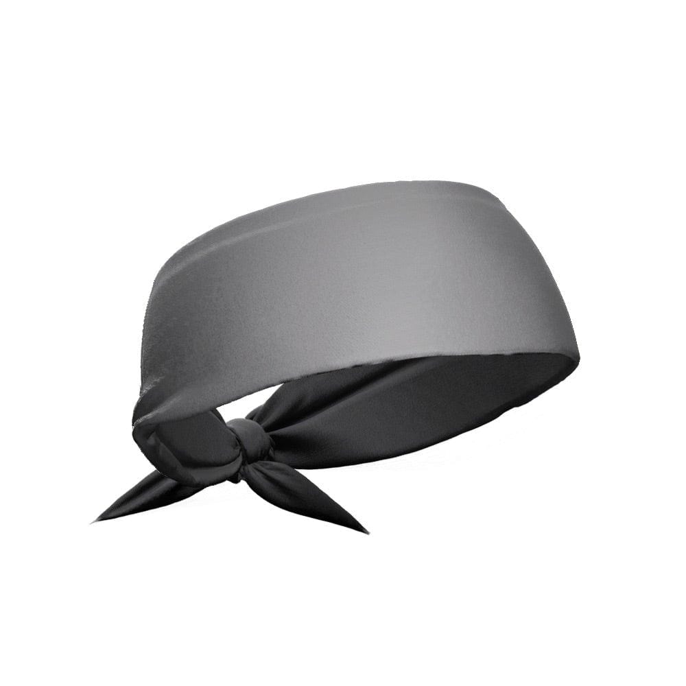 Elite Athletic Gear Headband Grey Tie Headband