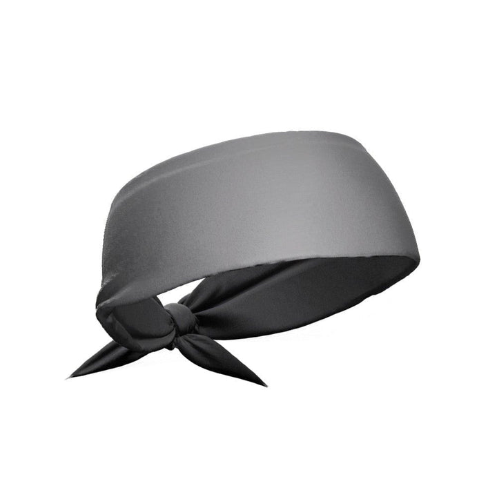 Elite Athletic Gear Headband Grey Tie Headband