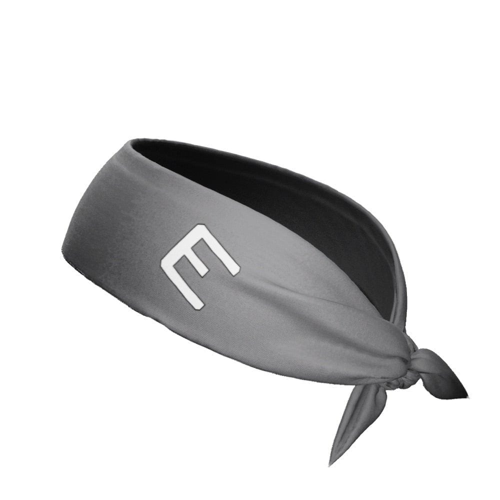 Elite Athletic Gear Headband Grey Tie Headband