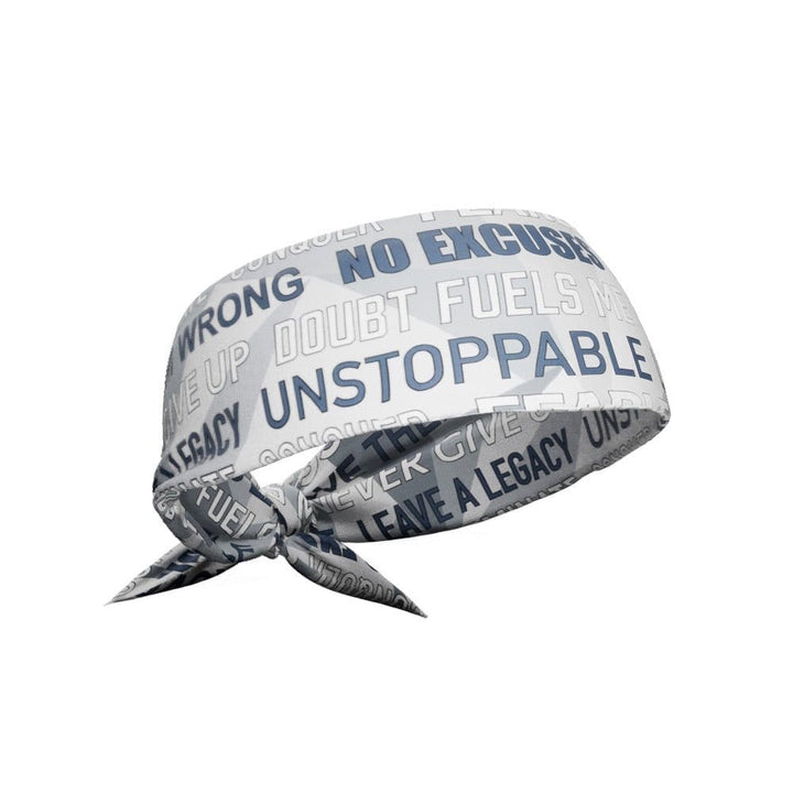 Elite Athletic Gear Headband Light Motivational Tie Headband