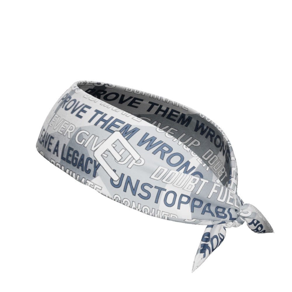 Elite Athletic Gear Headband Light Motivational Tie Headband