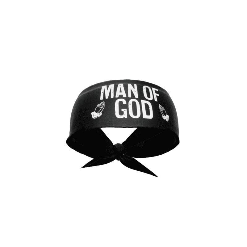 Elite Athletic Gear Headband Man of God Tie Headband