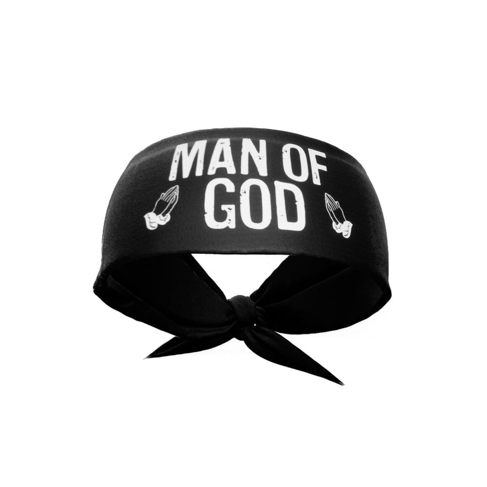 Elite Athletic Gear Headband Man of God Tie Headband