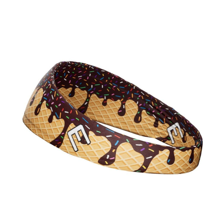 Elite Athletic Gear Headband Maroon Ice Cream Headband