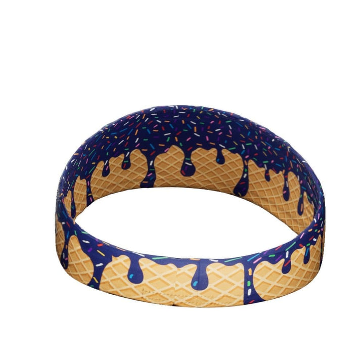 Elite Athletic Gear Headband Navy Ice Cream Headband