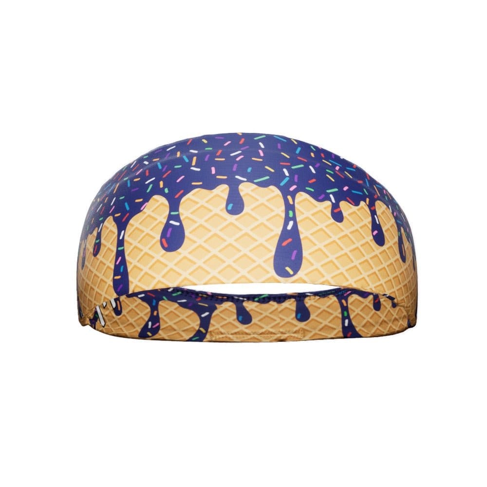 Elite Athletic Gear Headband Navy Ice Cream Headband