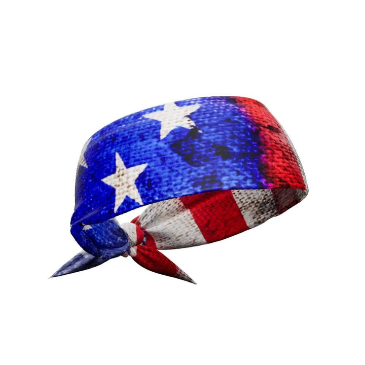 Elite Athletic Gear Headband Old Glory Tie Headband