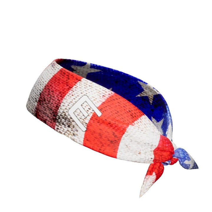 Elite Athletic Gear Headband Old Glory Tie Headband