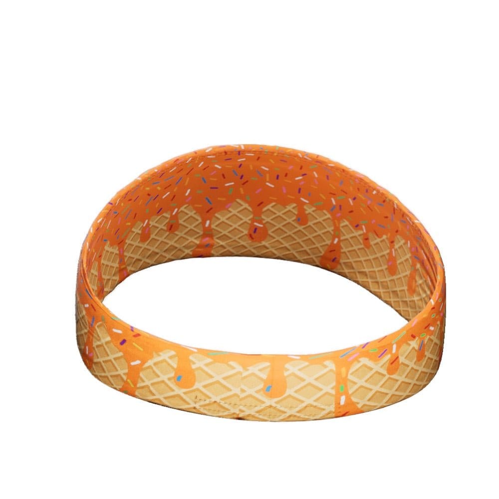 Elite Athletic Gear Headband Orange Ice Cream Headband