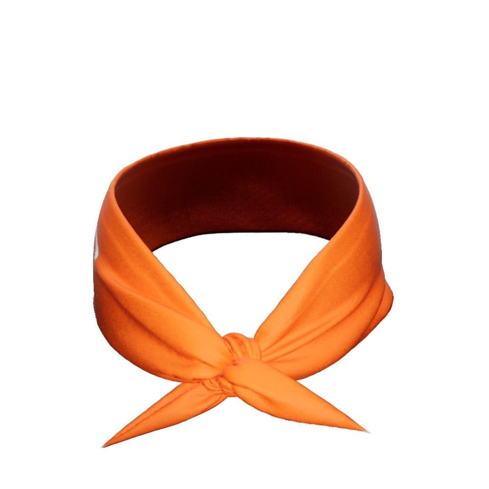 Elite Athletic Gear Headband Orange Tie Headband
