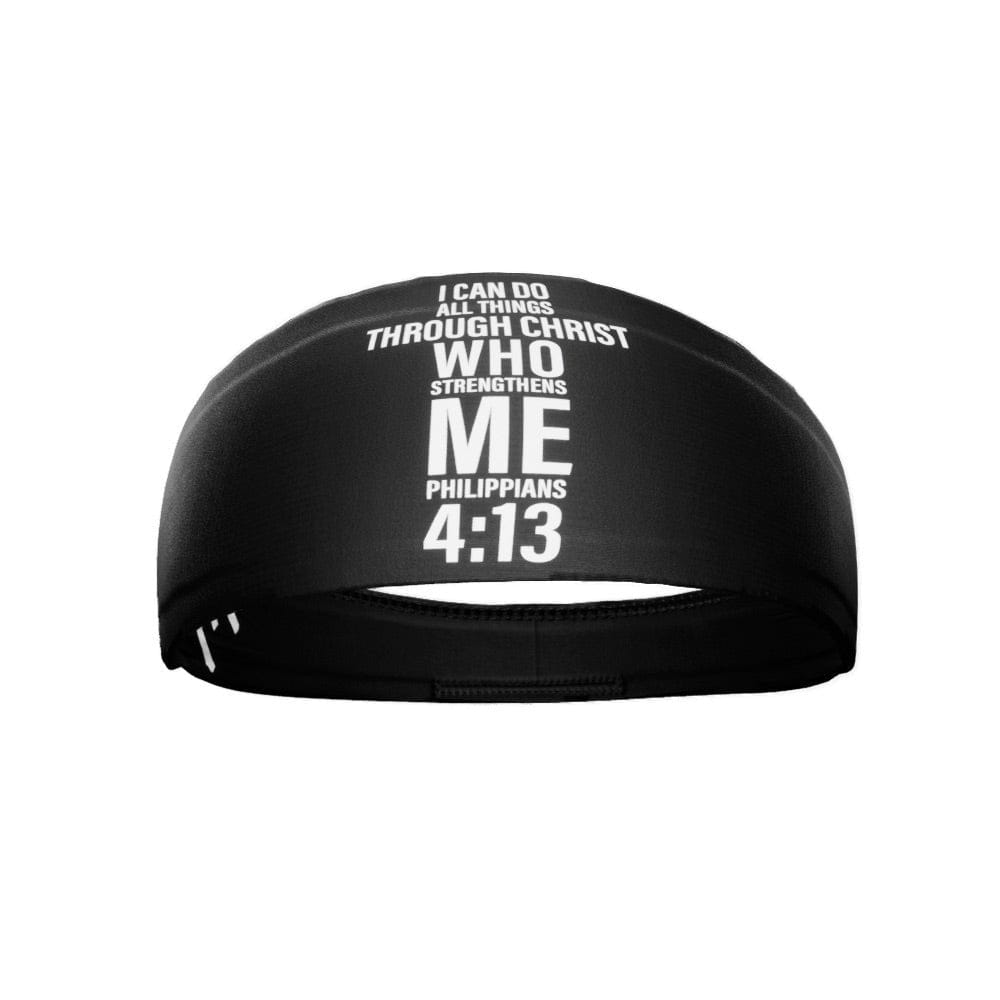 Elite Athletic Gear Headband Philippians 4:13 Cross Headband
