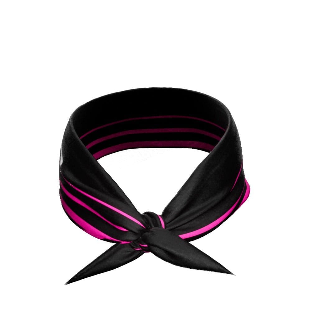 Elite Athletic Gear Headband Pink Crossbar Tie Headband