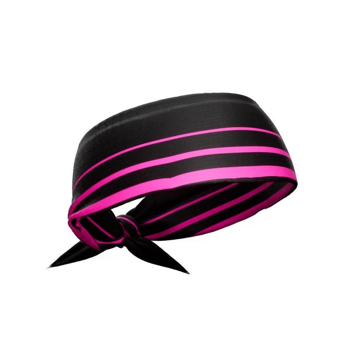 Elite Athletic Gear Headband Pink Crossbar Tie Headband