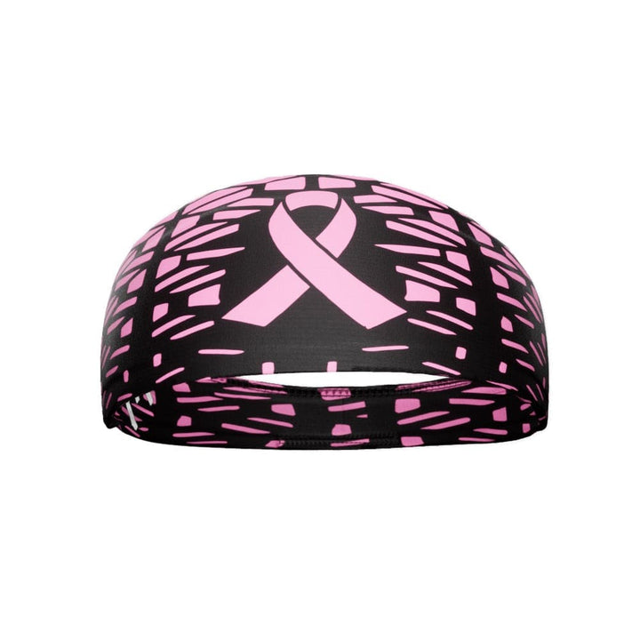 Elite Athletic Gear Headband Pink Honeycomb Breast Cancer Headband