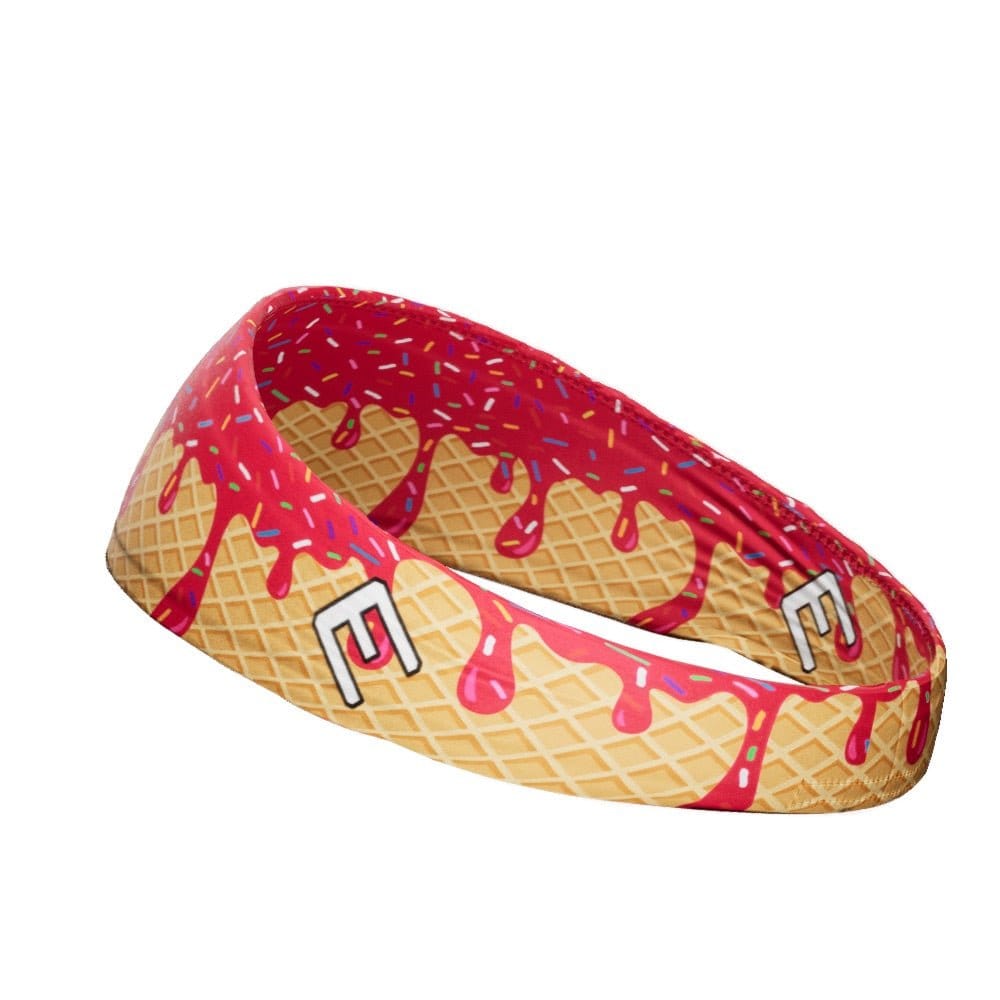 Elite Athletic Gear Headband Pink Ice Cream Headband
