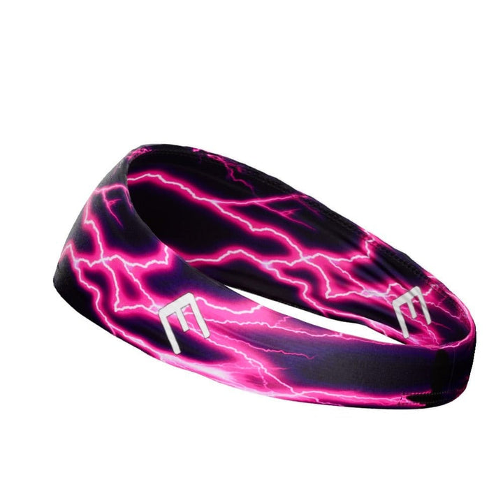Elite Athletic Gear Headband Pink Lightning Headband