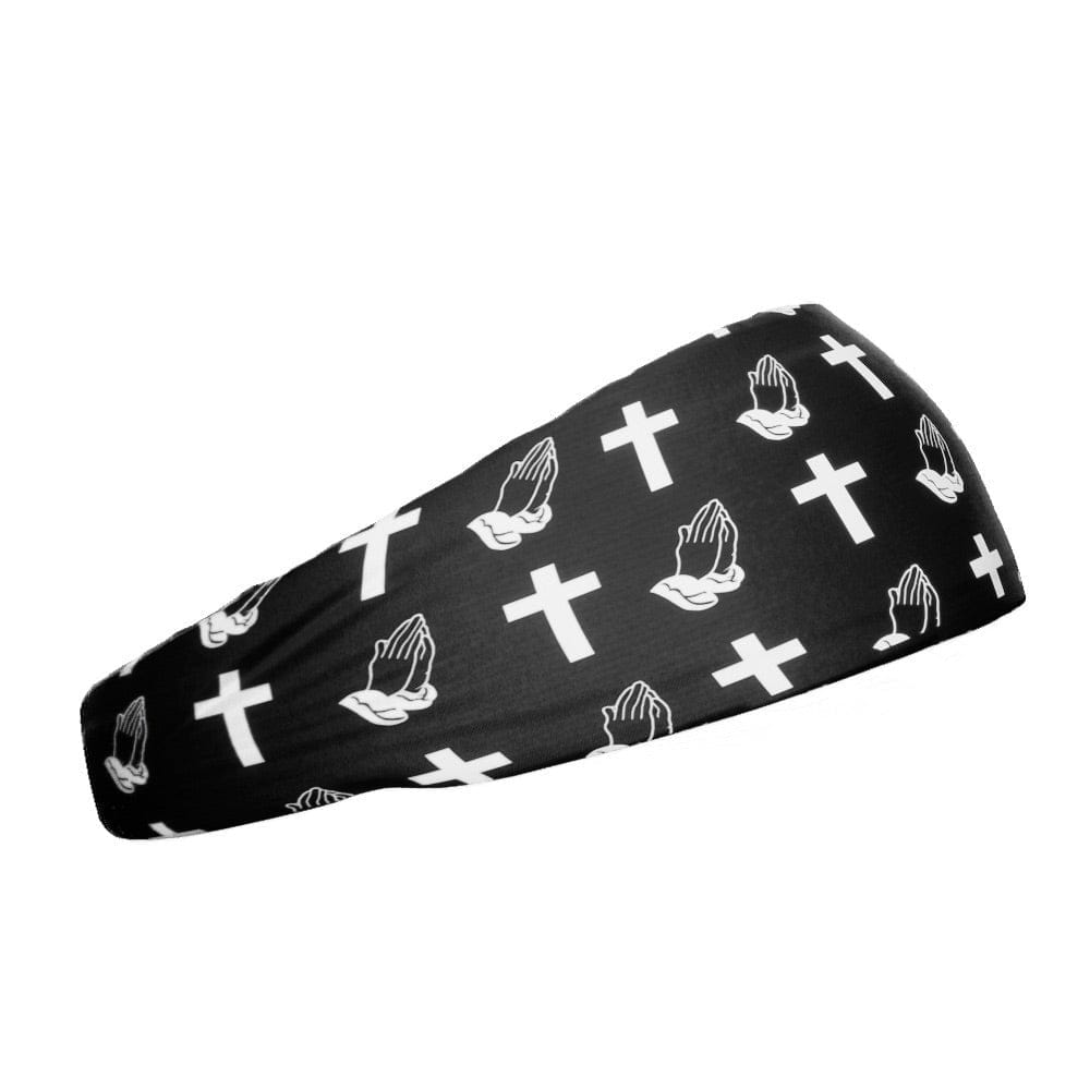Elite Athletic Gear Headband Praying Crosses Headband