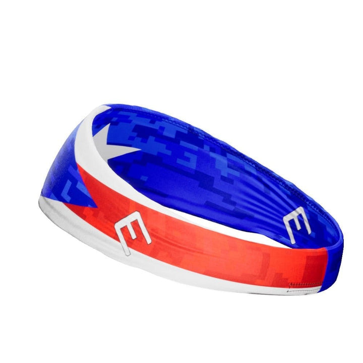 Elite Athletic Gear Headband Puerto Rico Flag Headband