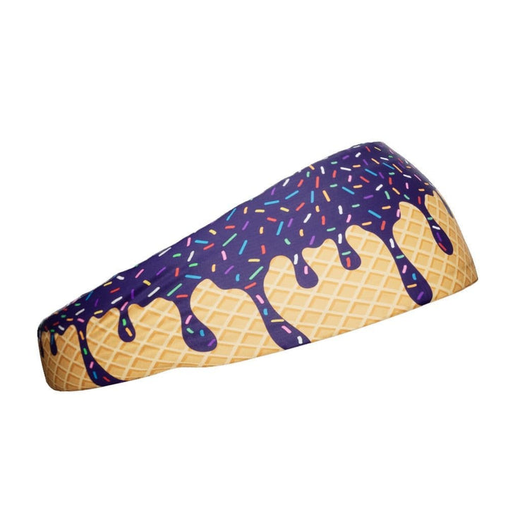Elite Athletic Gear Headband Purple Ice Cream Headband
