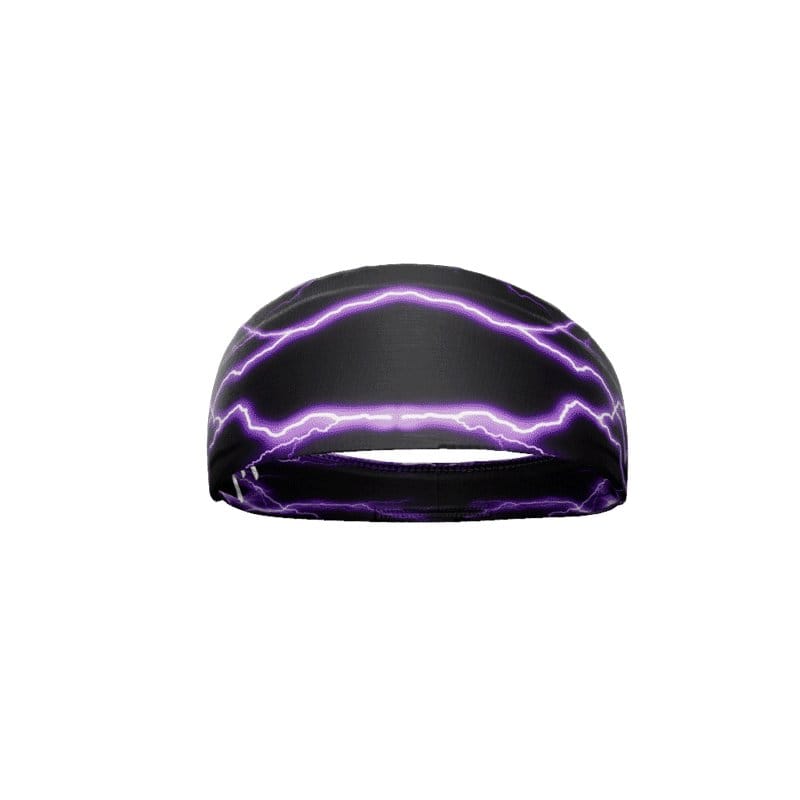 Elite Athletic Gear Headband Purple Lightning Headband