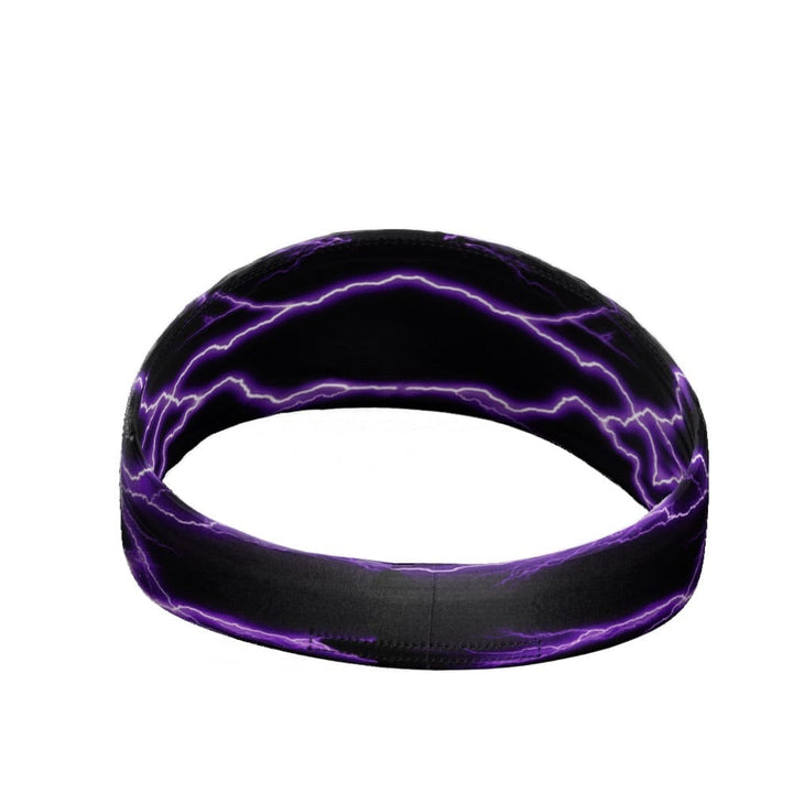 Elite Athletic Gear Headband Purple Lightning Headband