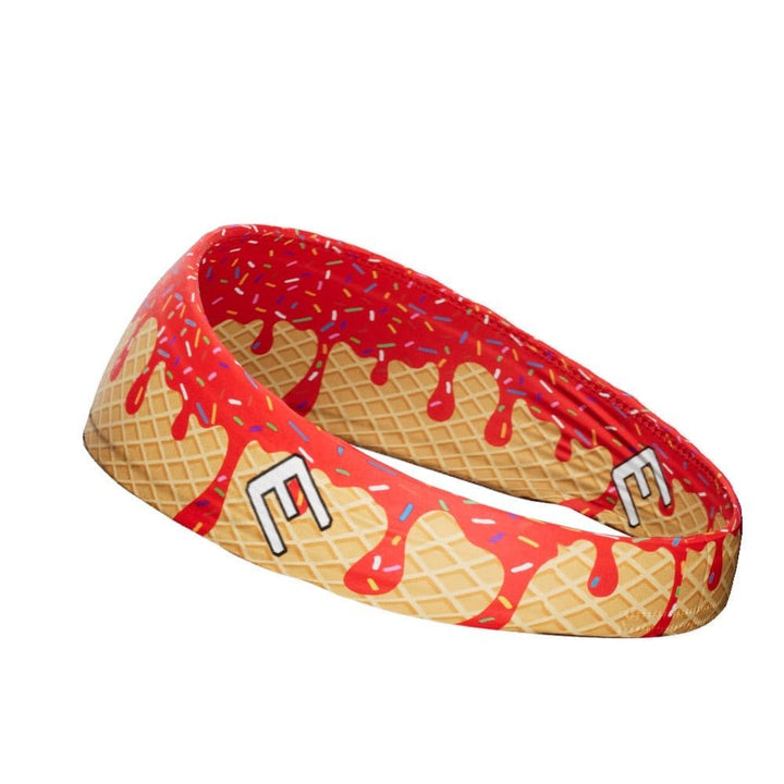 Elite Athletic Gear Headband Red Ice Cream Headband