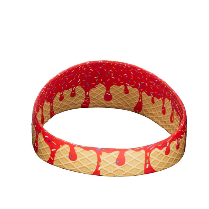 Elite Athletic Gear Headband Red Ice Cream Headband