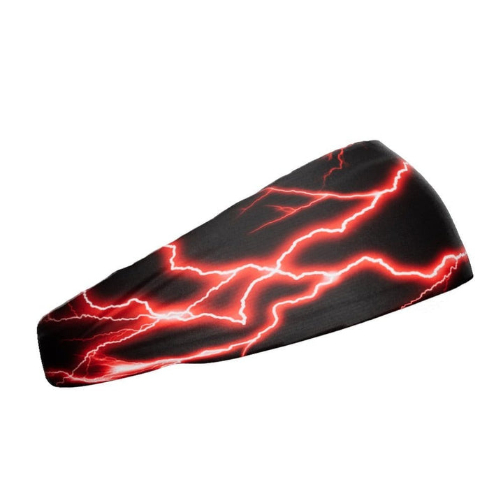 Elite Athletic Gear Headband Red Lightning Headband