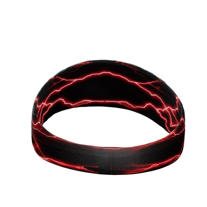 Elite Athletic Gear Headband Red Lightning Headband