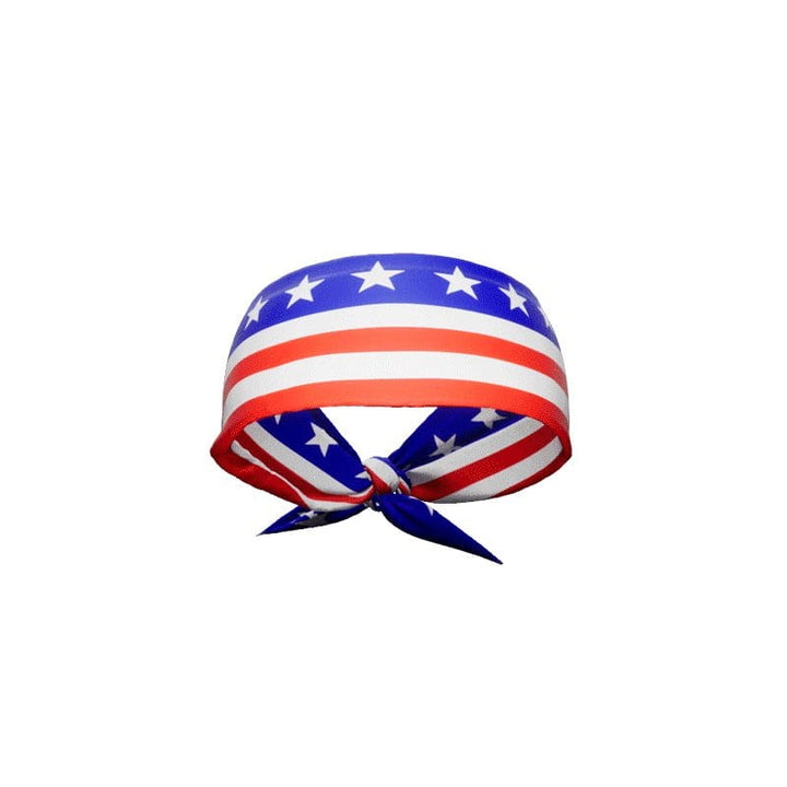 Elite Athletic Gear Headband Stars & Stripes Tie Headband