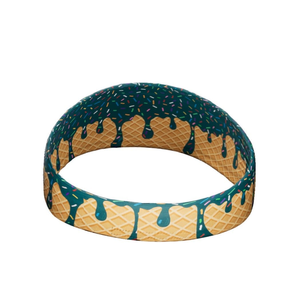 Elite Athletic Gear Headband Teal Ice Cream Headband