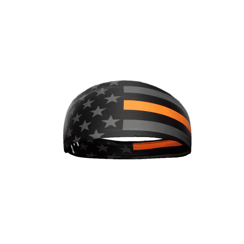 Elite Athletic Gear Headband Thin Orange Line Headband