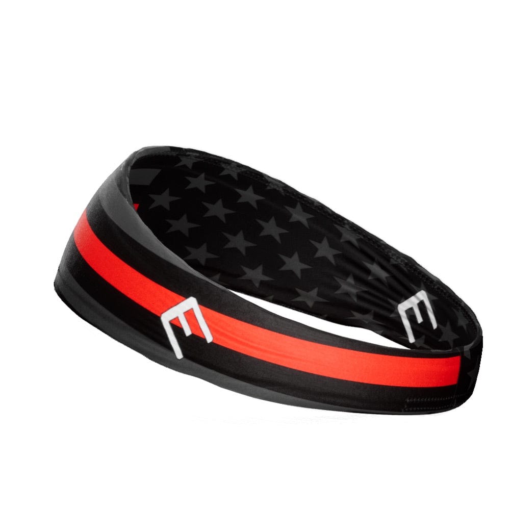 Elite Athletic Gear Headband Thin Red Line Headband