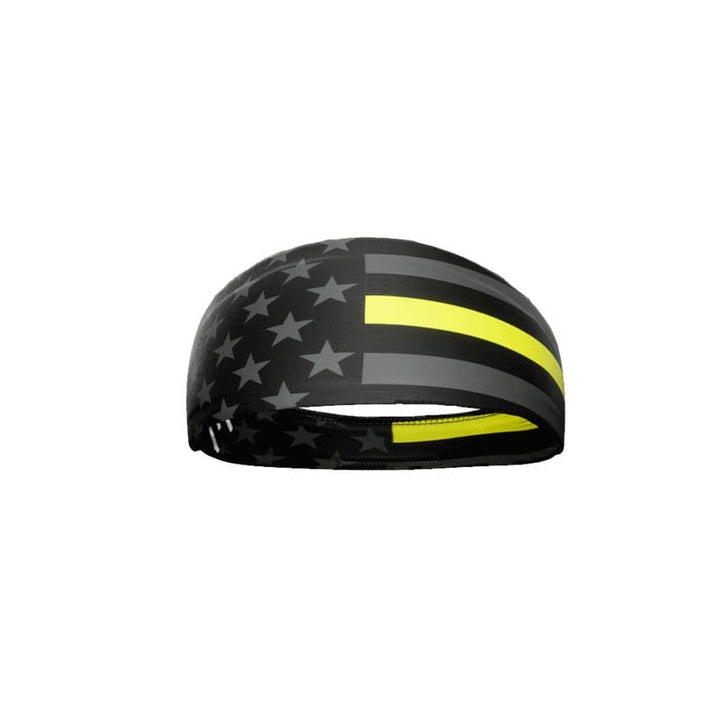 Elite Athletic Gear Headband Thin Yellow Line Headband