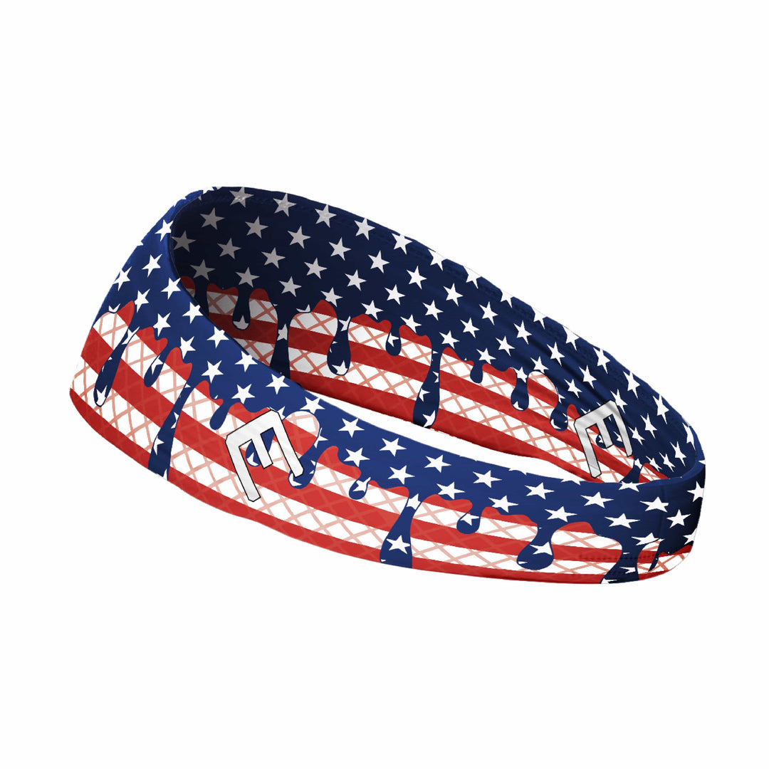 Elite Athletic Gear Headband USA Flag Ice Cream Headband