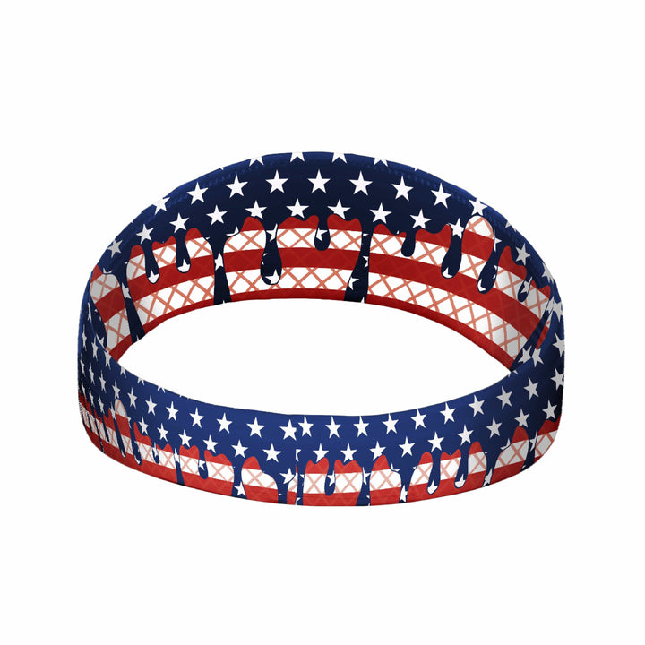 Elite Athletic Gear Headband USA Flag Ice Cream Headband