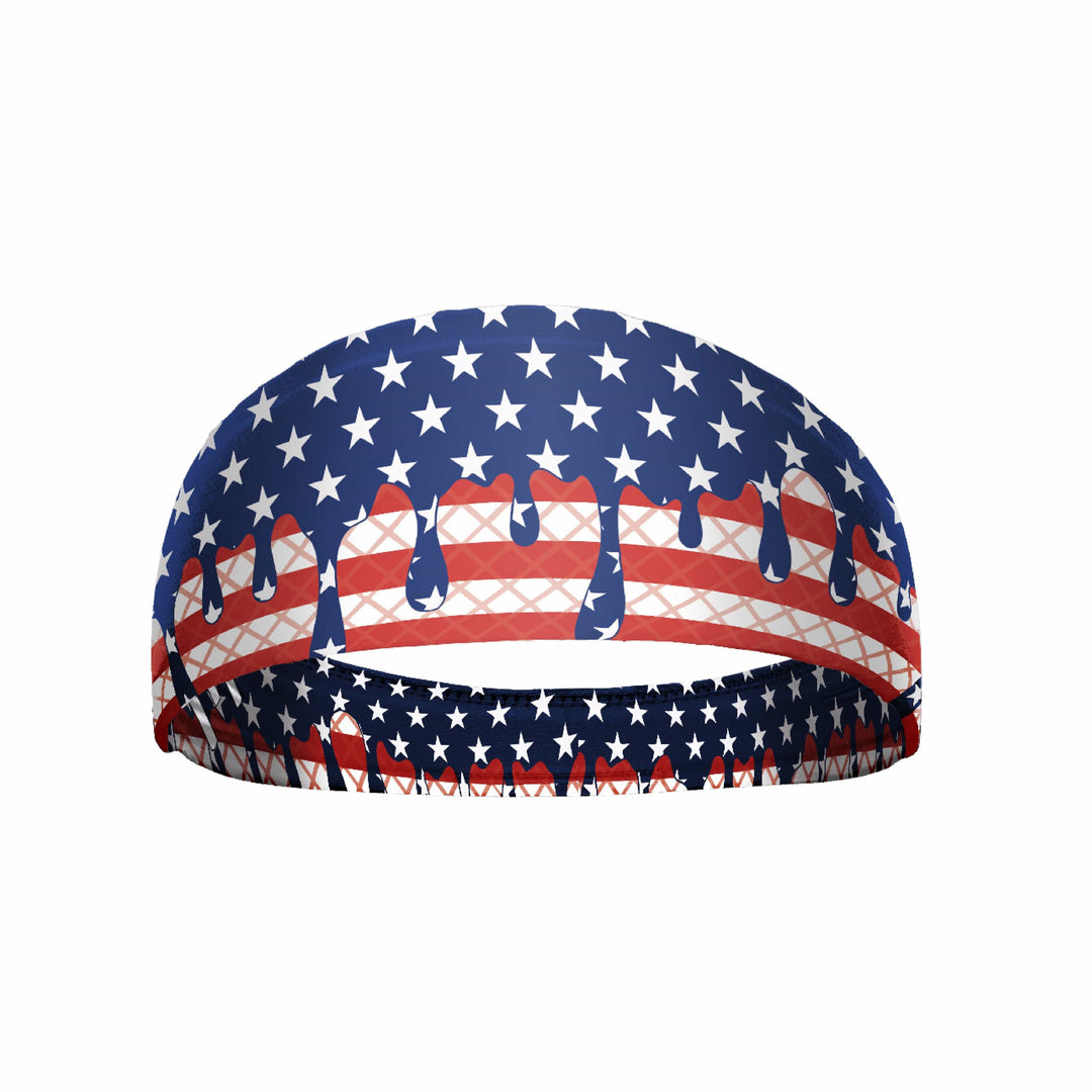 Elite Athletic Gear Headband USA Flag Ice Cream Headband