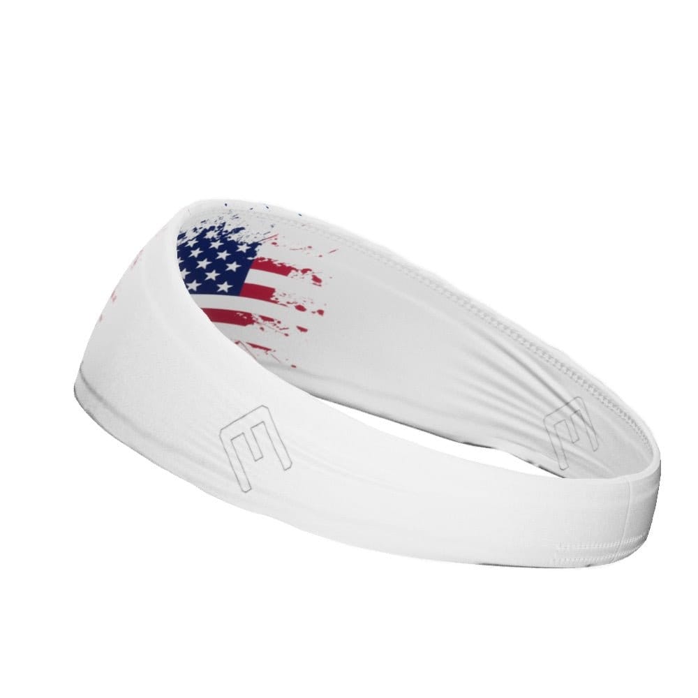 Elite Athletic Gear Headband USA Splattered Headband
