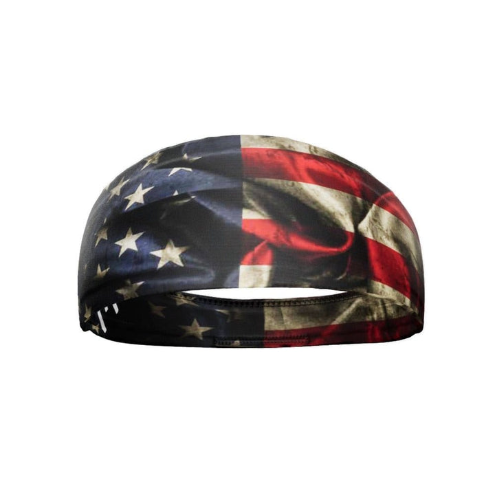 Elite Athletic Gear Headband Vintage USA Flag Headband