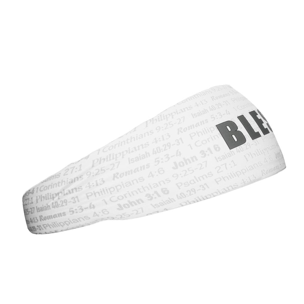 Elite Athletic Gear Headband White BLESSED Headband