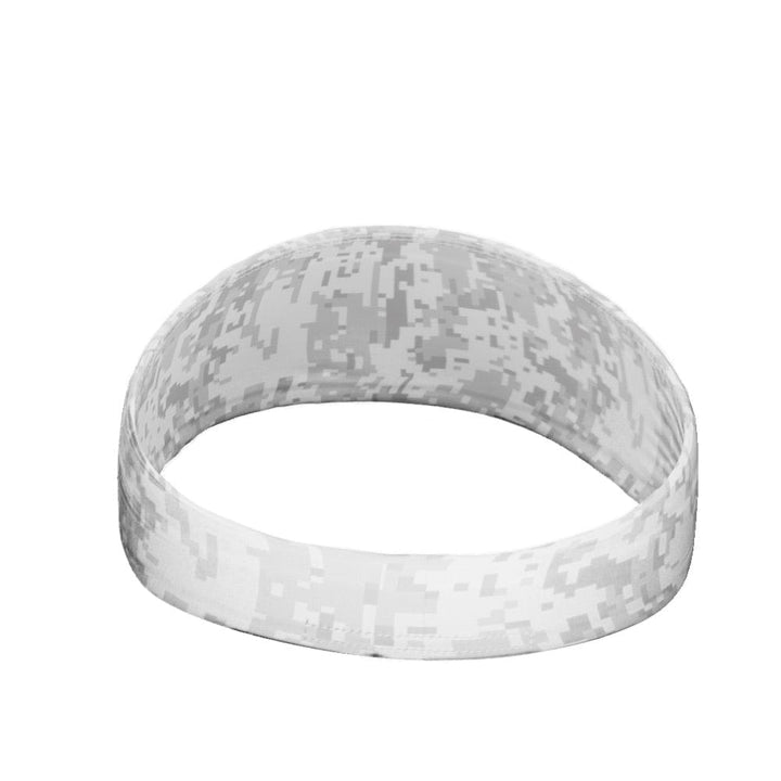 Elite Athletic Gear Headband White Digi Camo Headband