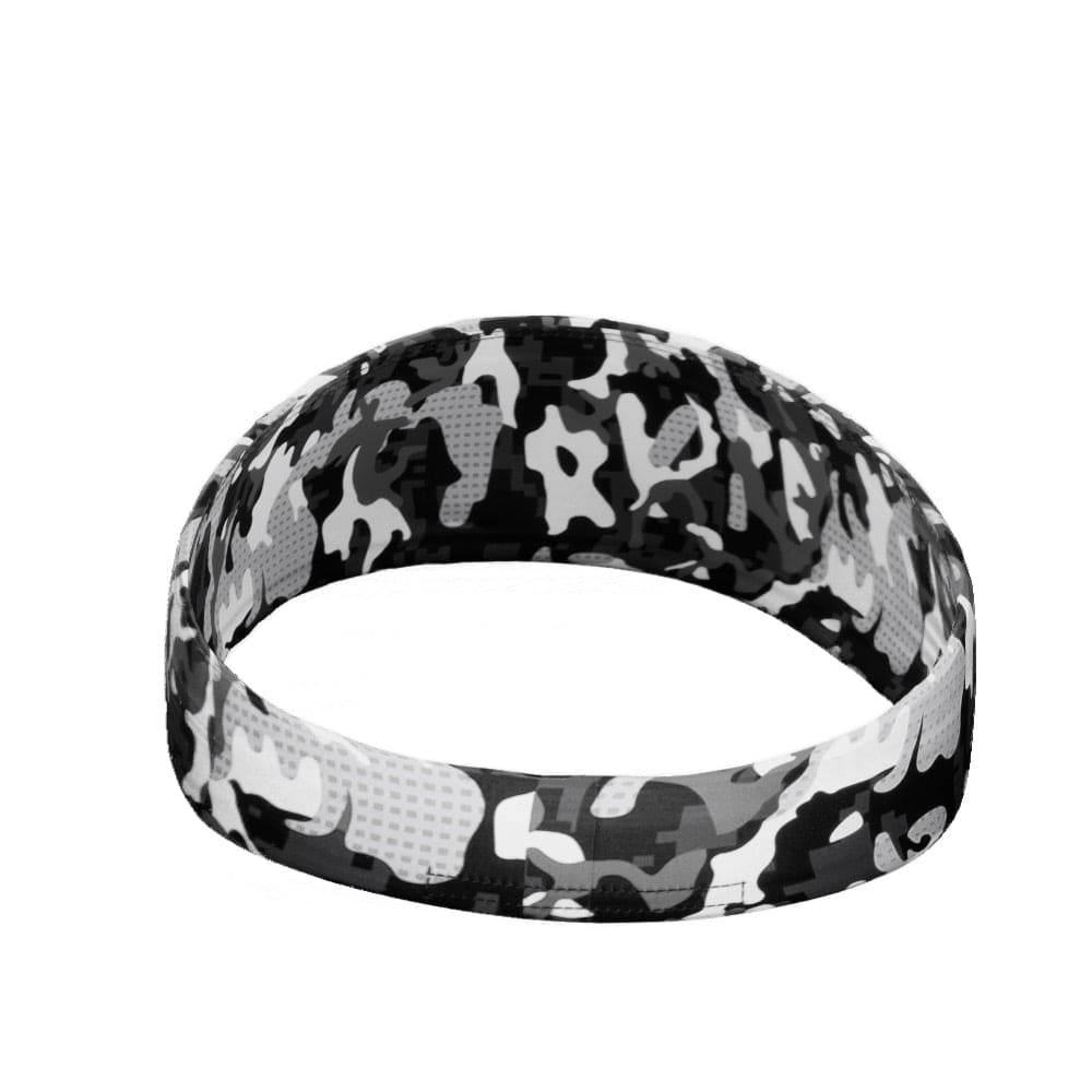 Elite Athletic Gear Headband White Dual Camo Headband