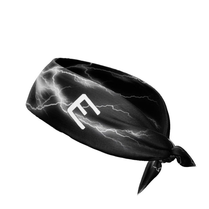 Elite Athletic Gear Headband White Lightning Tie Headband