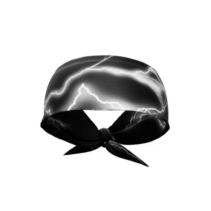 Elite Athletic Gear Headband White Lightning Tie Headband