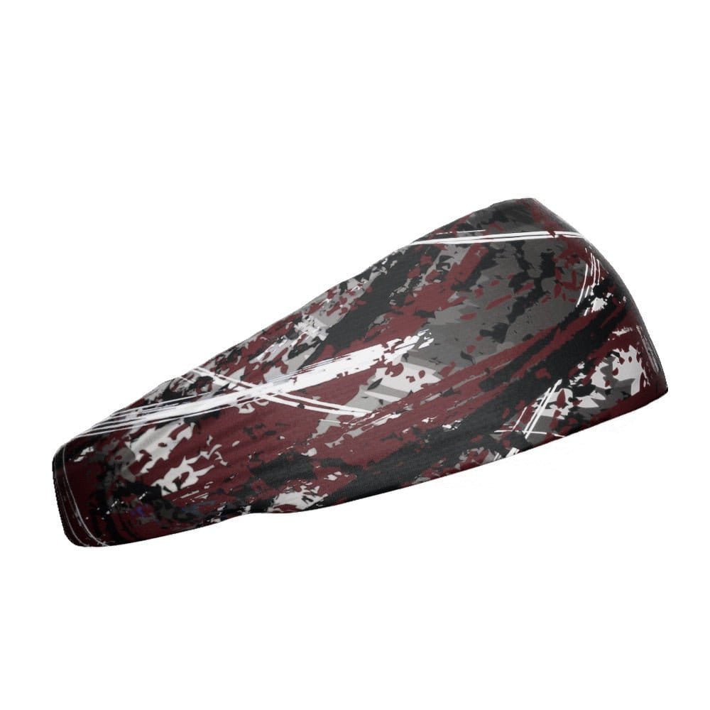 Elite Athletic Gear Headband Wicked Maroon Headband
