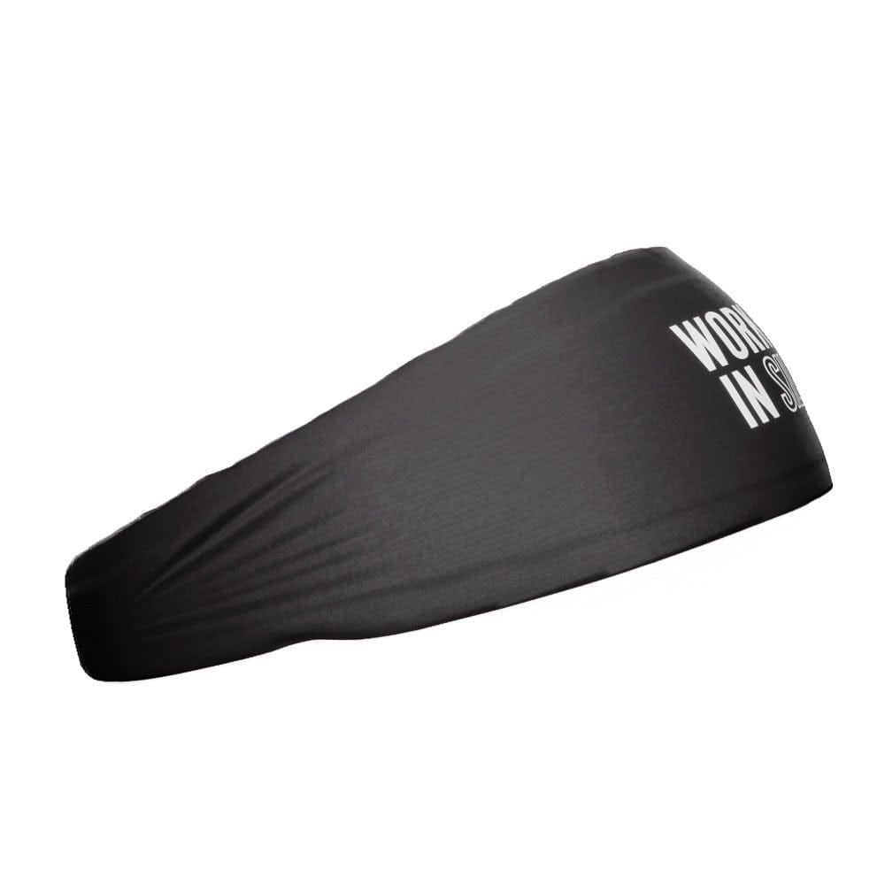 Elite Athletic Gear Headband Work Hard In Silence Headband