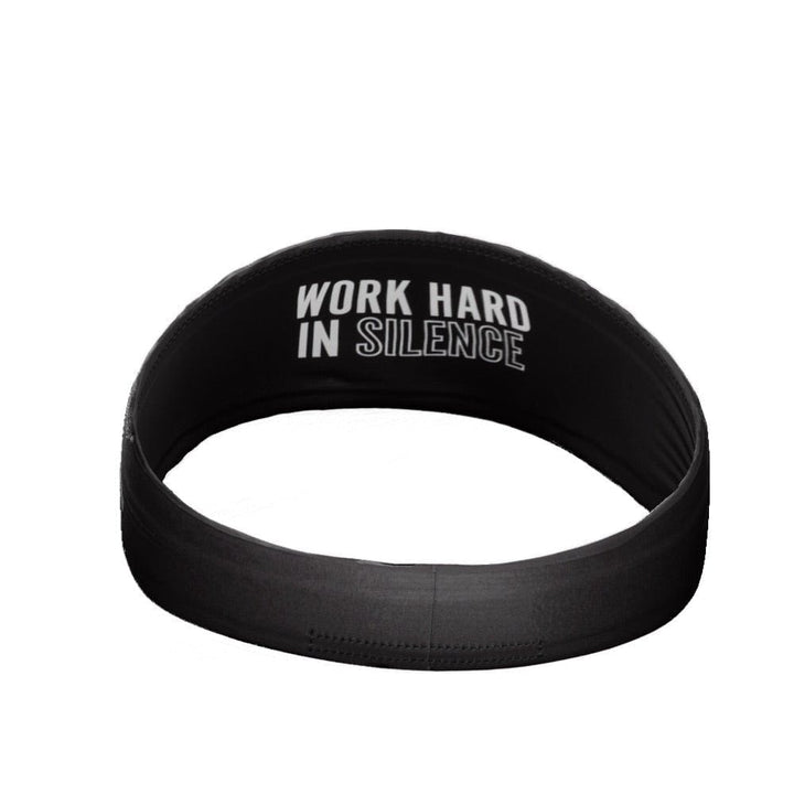 Elite Athletic Gear Headband Work Hard In Silence Headband
