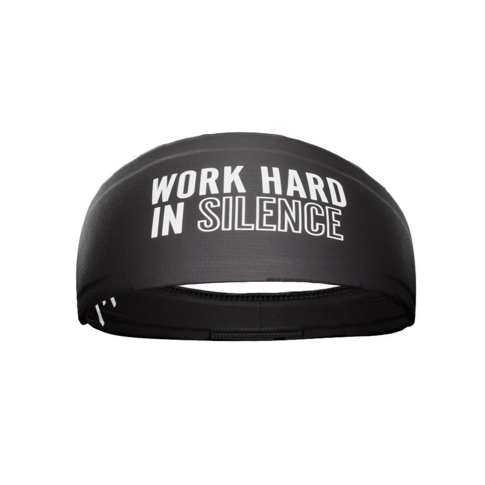 Elite Athletic Gear Headband Work Hard In Silence Headband