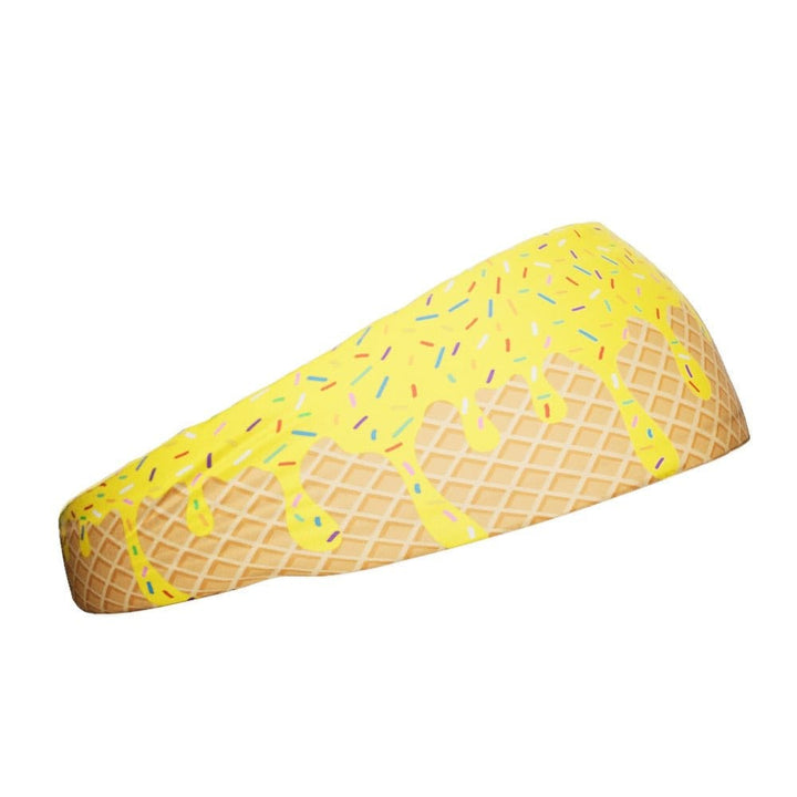 Elite Athletic Gear Headband Yellow Ice Cream Headband