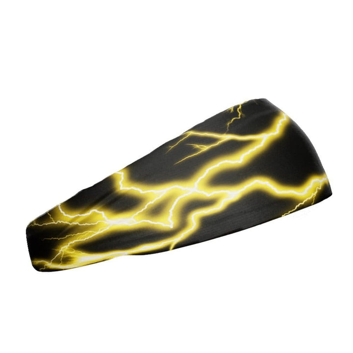 Elite Athletic Gear Headband Yellow Lightning Headband